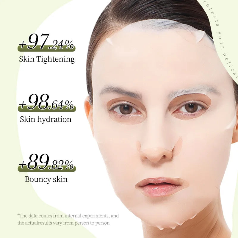 BIOAQUA Sea Grape Face Mask 10pcs – Moisturizing Anti-Aging Sheet