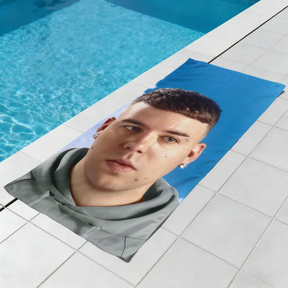Quick-Dry Beach Towel | Soft Pool, Travel & Gym Towel Quick-Dry Beach Towel Peaceful Pleasures Health and Wellness
