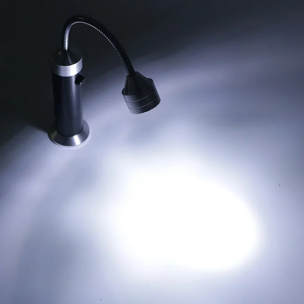 BBQ Grill Light – 9 LED Magnetic Base & 360° Gooseneck