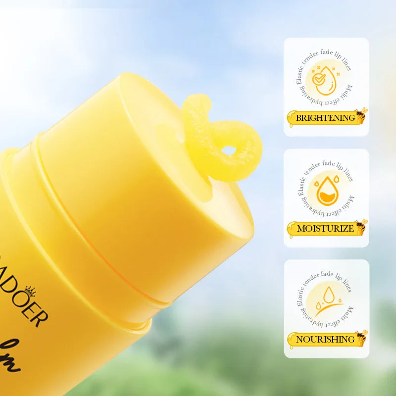 SADOER Honey Propolis Lip Balm – Plump & Moisturize Lips