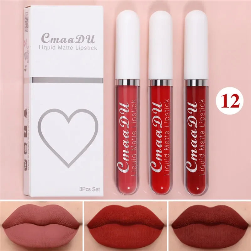 IFANYUO 6-Pc Matte Liquid Lipstick Set – Waterproof Velvet Lip Gloss