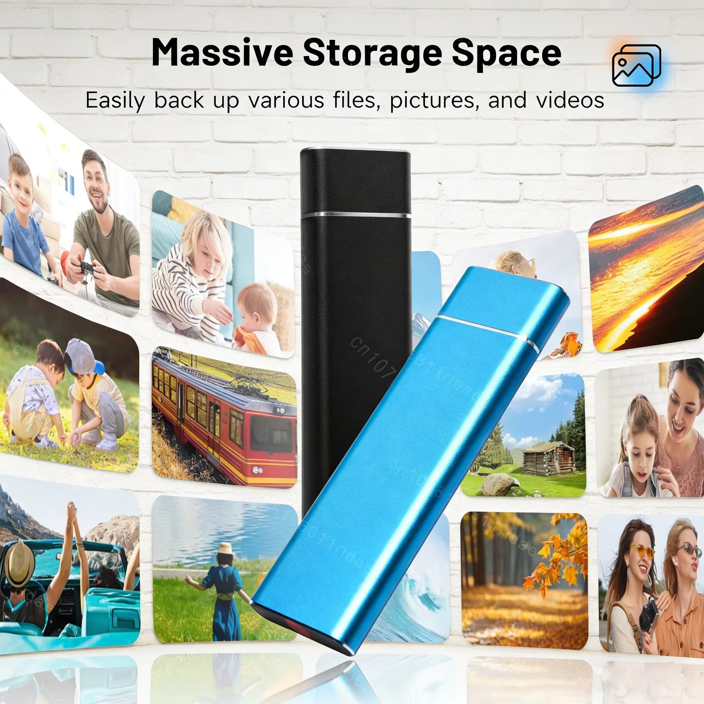 EOENKK Portable SSD 4TB–16TB | USB 3.1 External Hard Drive
