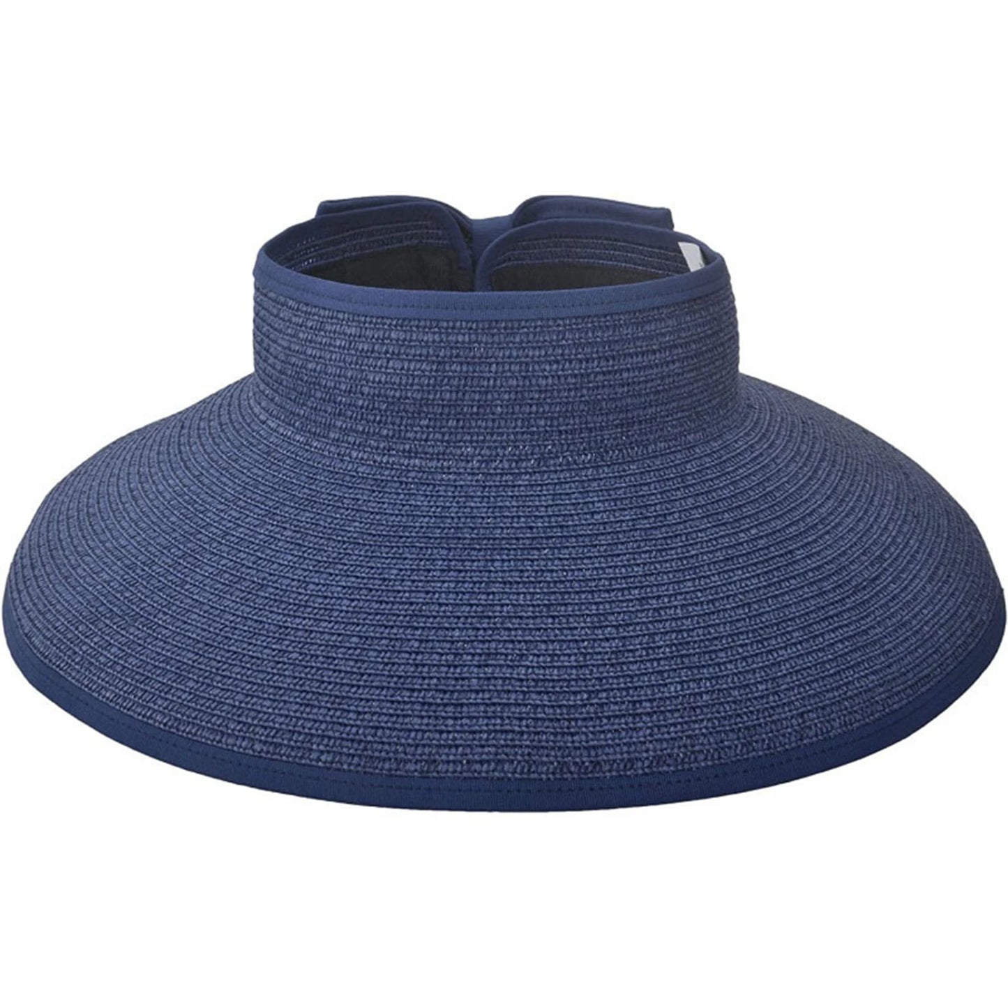 Women's Foldable Wide Brim Straw Sun Hat – UV Protection
