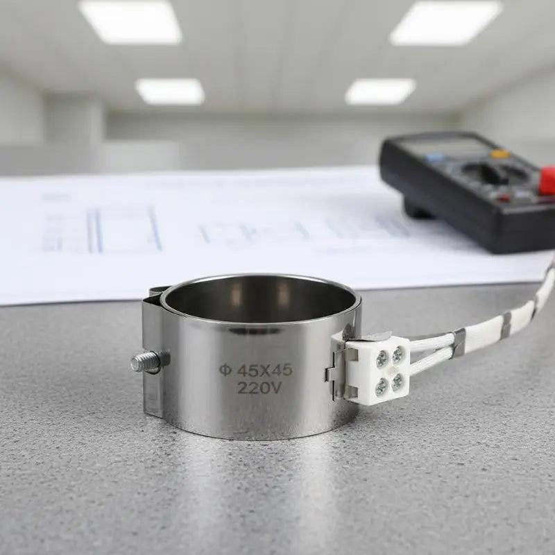 220V Ceramic Band Heater Stainless Steel Ring – Injection Mold