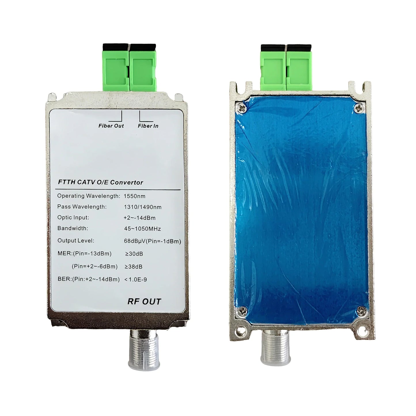 FTTH CATV Optical Receiver – Mini Fiber to RF TV Transceiver