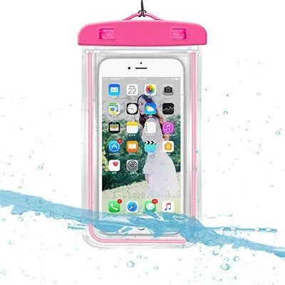 6-Inch Waterproof Phone Pouch – IP68 Dry Bag for Water Sports