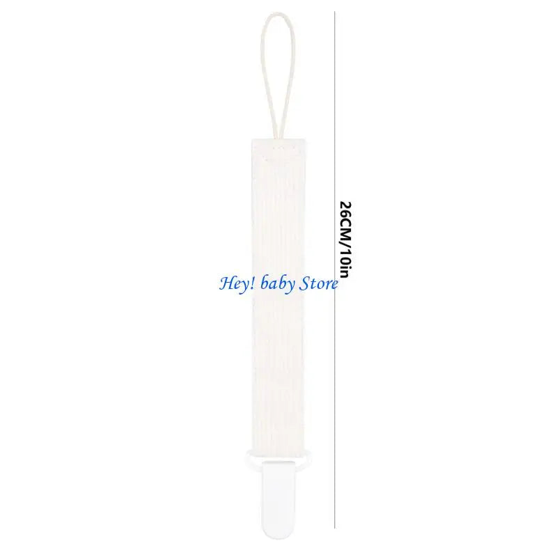 Baby Pacifier Chain Clip Holder Strap – 4 Pack for Newborns