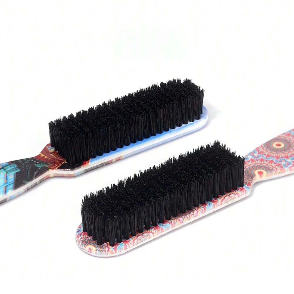 Retro Print Anti-Static Hair Comb – Men's Styling & Detangling