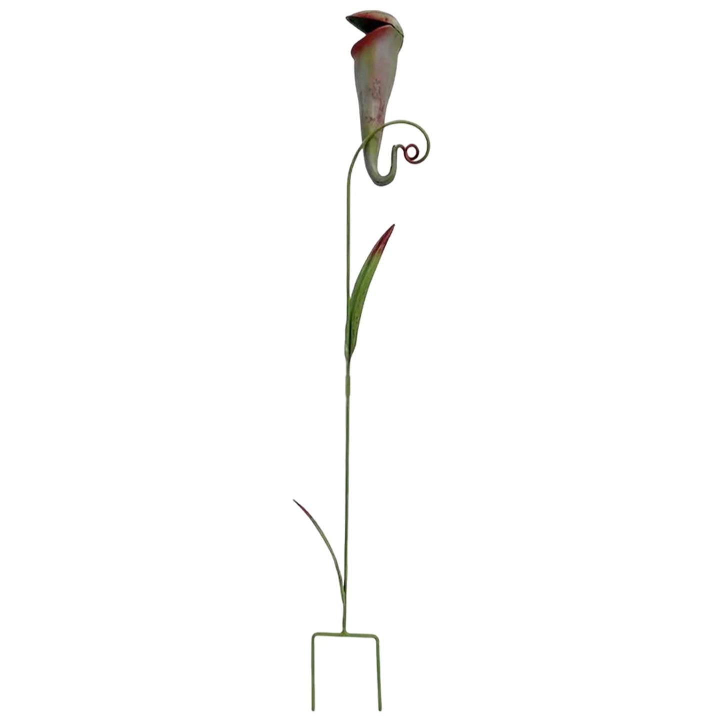 Man Eating Flower Pitcher Plant Iron Decorative Stake,Metal Carnivorous Plant Garden Stake,Yard/Garden Landscape/Pathway Decor Peaceful Pleasures Health and Wellness B