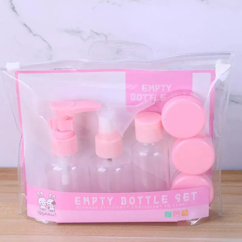 Travel Size Skincare Set – Leakproof Refillable Toiletry Bottles