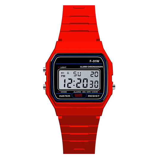 Luxury Men Analog Digital Military Armys Sport LED Waterproof Wrist Watch Peaceful Pleasures Health and Wellness Red