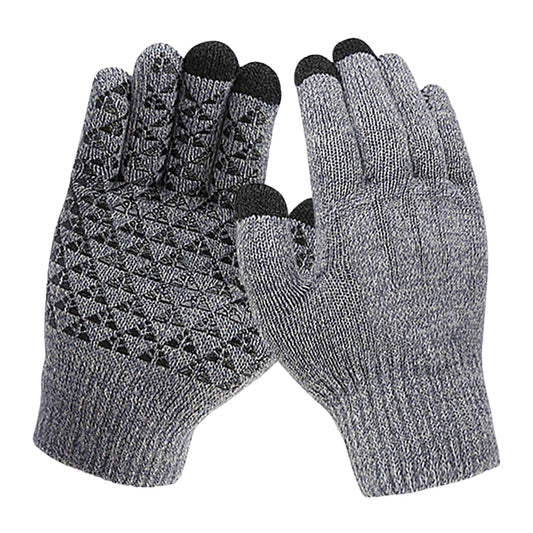 USB Heated Gloves | Touchscreen Knit Winter Hand Warmers Heated Winter Gloves Peaceful Pleasures Health and Wellness