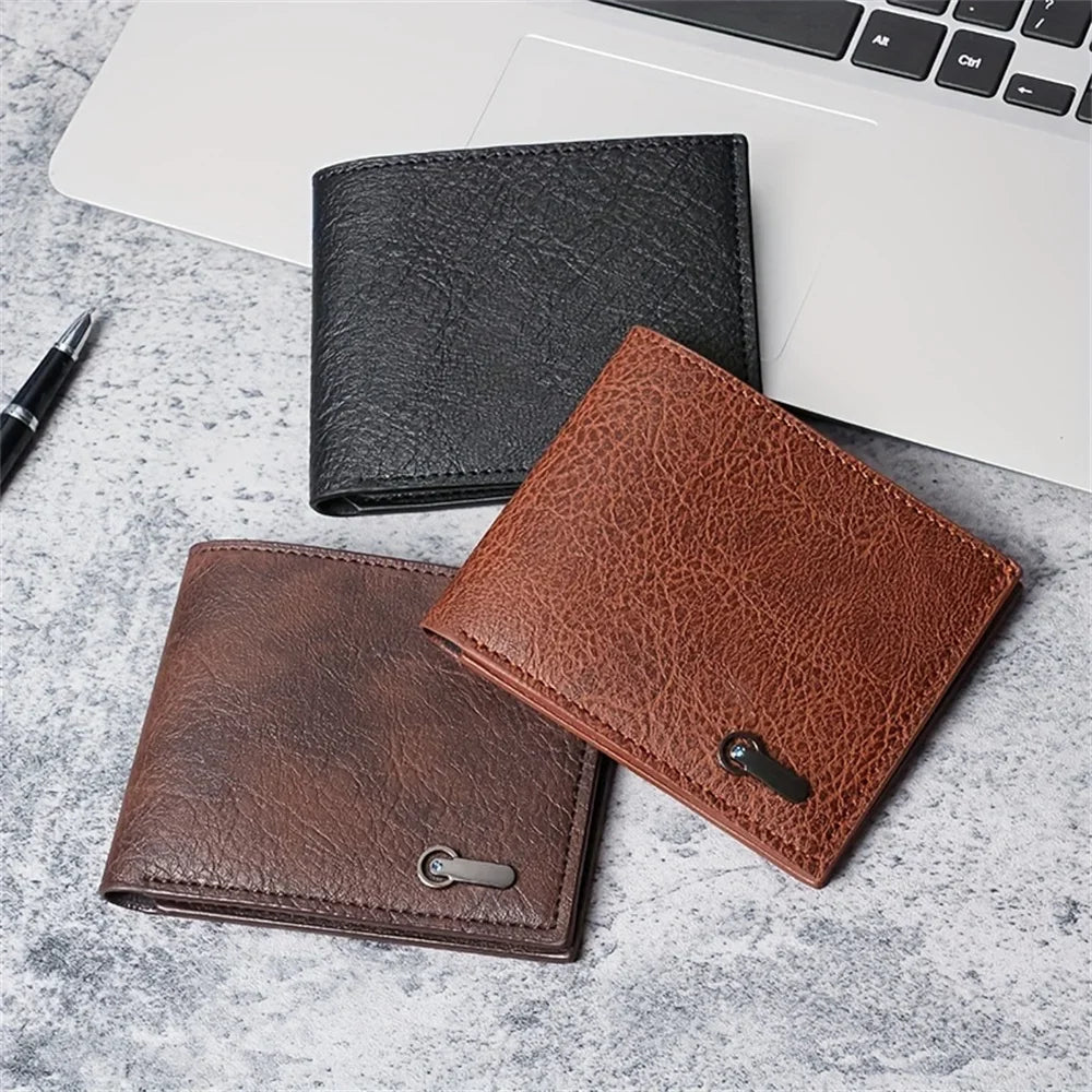 1Pcs Men Wallet Vintage Women Wallets Men's Backpack Short Shoulder Bag Handbags Credit Bluetooth Speaker Card Bags for Women Peaceful Pleasures Health and Wellness