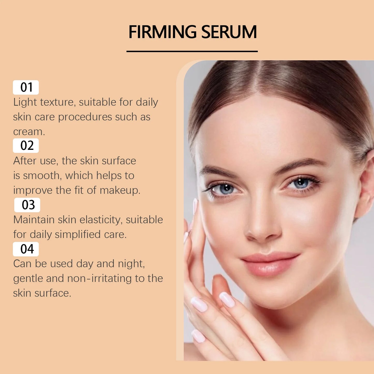 Retinol & Vitamin E Face Serum – Anti-Aging, Firming, Brightening