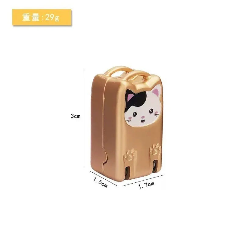 Portable Folding Stainless Steel Nail Clipper | Oblique Mini Nail Clipper Peaceful Pleasures Health and Wellness G cat