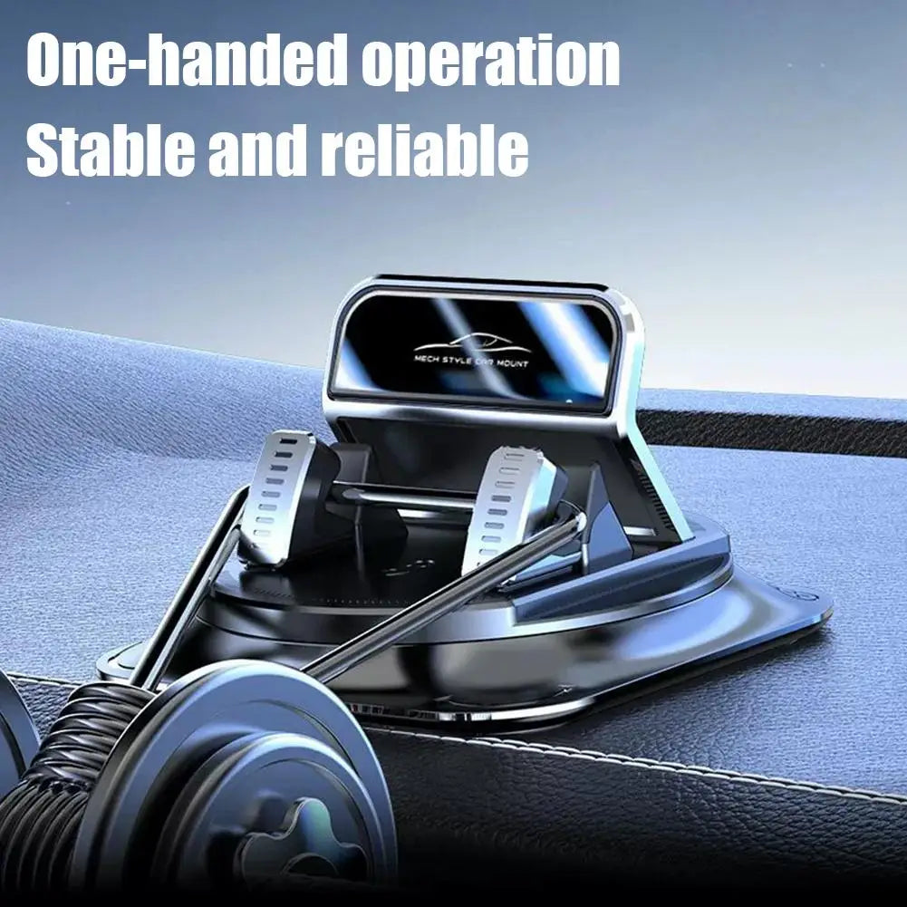 Car Dashboard Mobile Phone Fixer 360 Rotating Sticky Auto Phone Mount Stable Universal Car Mobile Phone Fixer Supplies Peaceful Pleasures Health and Wellness