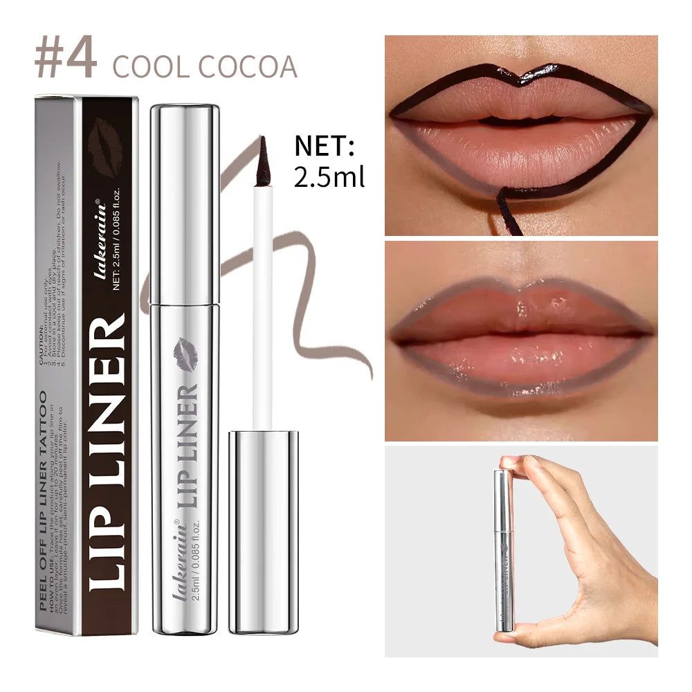 Peel Off Lip Liner – Waterproof, Matte & Transfer-Proof