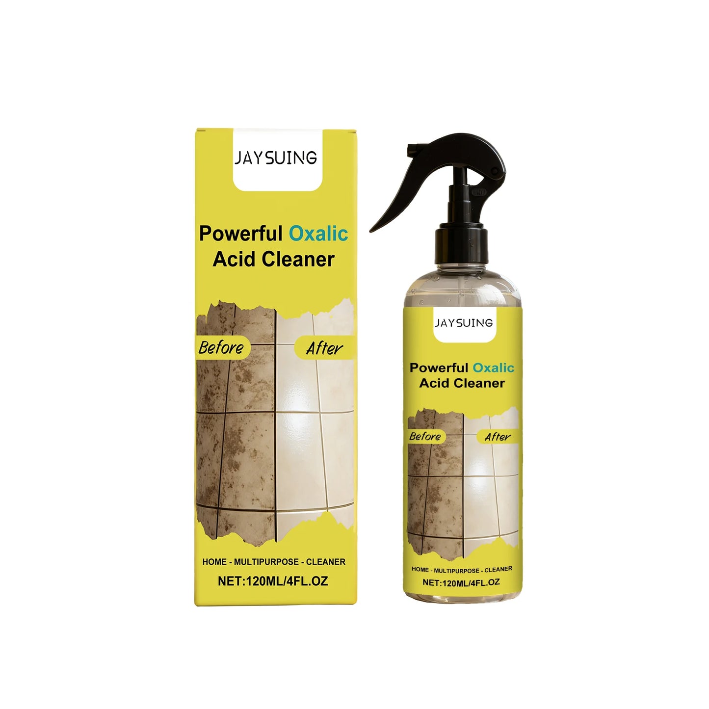 Jaysuing Rust & Limescale Remover Spray – No Scrub Cleaner