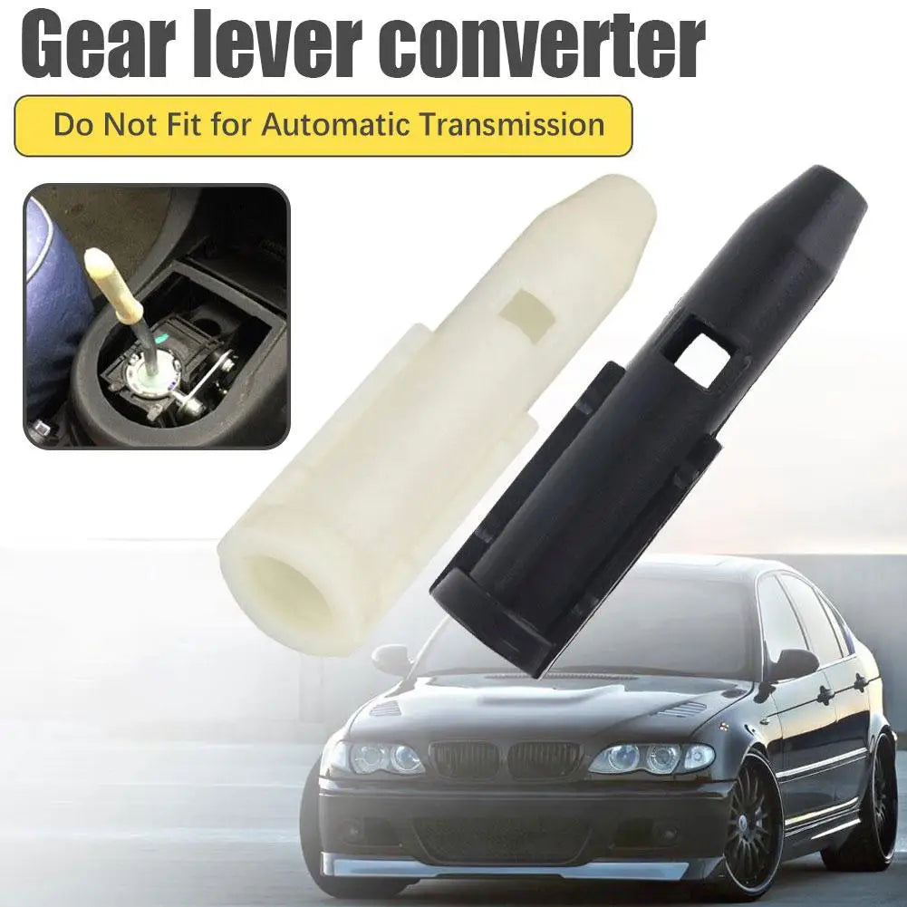 Auto Car Gear Shift Knob Sleeve Adapter Lever for Peugeot 206 106 301 307 308 Citroen C4 White Car Accessories Interior Peaceful Pleasures Health and Wellness