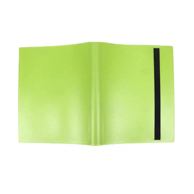 Clear Grid Pocket Album 4/9/12 Slot Organizer for Cards Tickets Portable Mini Photo Book | Multipurpose Storage for Collectibles Peaceful Pleasures Health and Wellness 9 grid light green