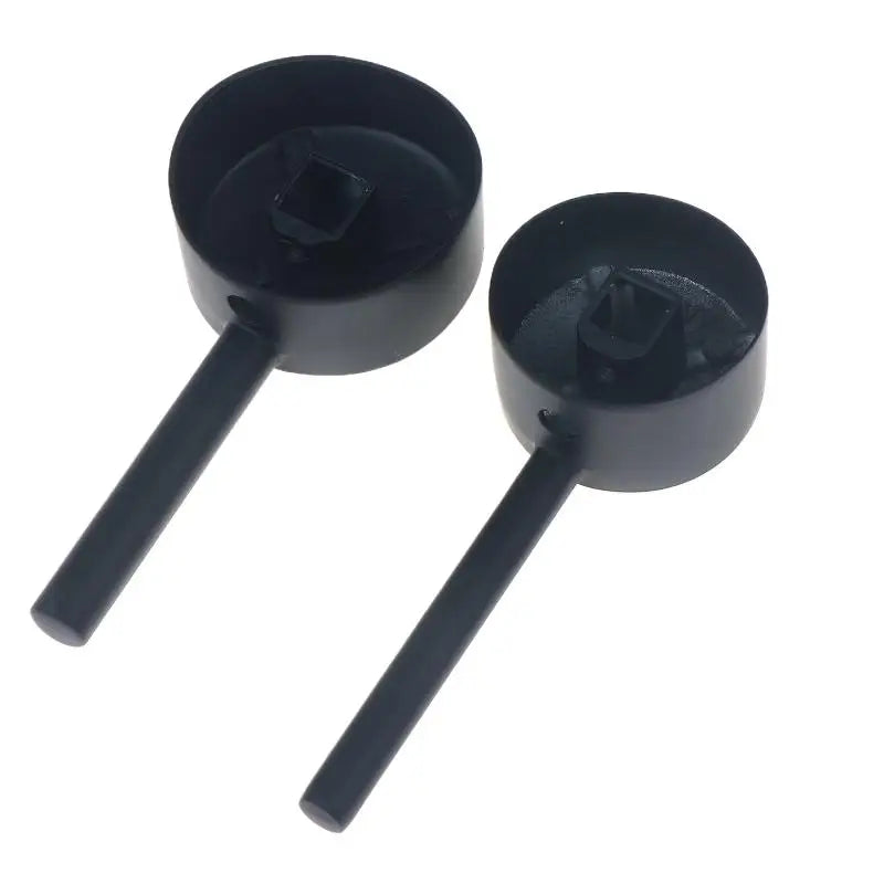 For Size 35/40 Cartridge Spool Faucet Handle Repair Parts Replacement Alloy Faucet Handle Plated Taps Accessories Black Peaceful Pleasures Health and Wellness