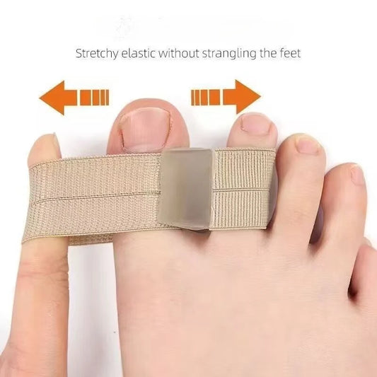 Gel Toe Corrector Bunion Splint | Hallux Valgus Straightener Toe Corrector Splint Peaceful Pleasures Health and Wellness