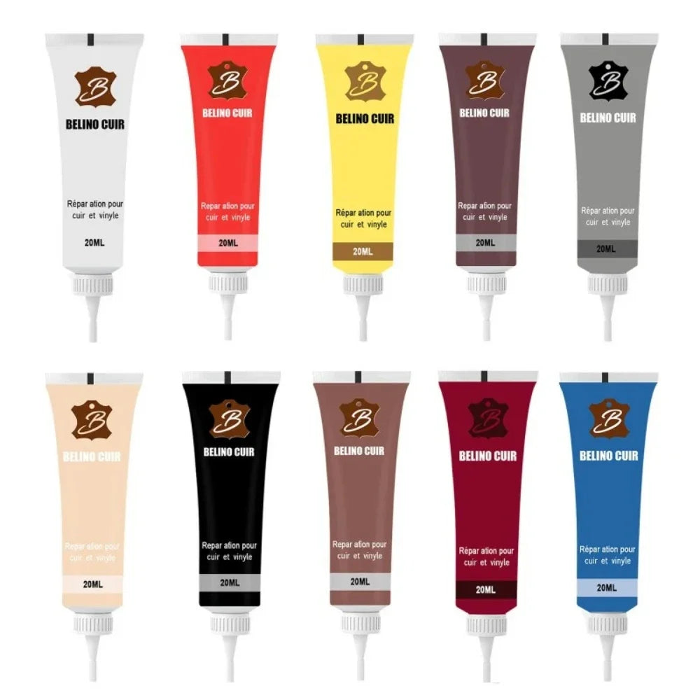 Leather Repair Gel Kit – Car Seats, Shoes & Furniture Leather Repair Gel Peaceful Pleasures Health and Wellness