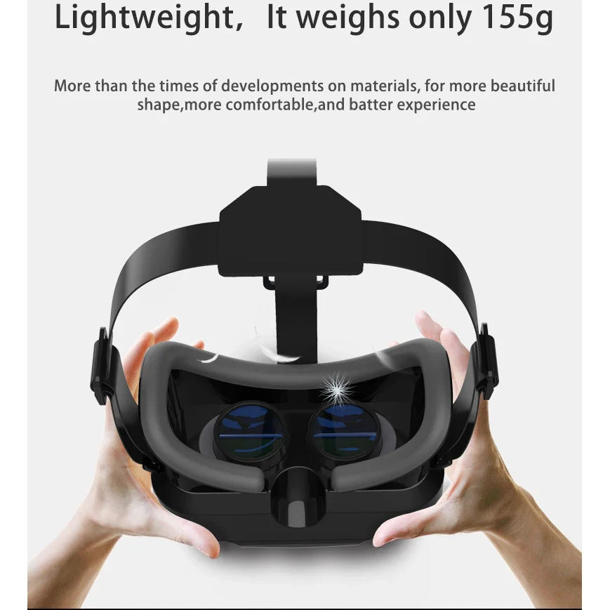 VR Headset Goggles for 4.7–7" Smartphones | 3D VR Glasses