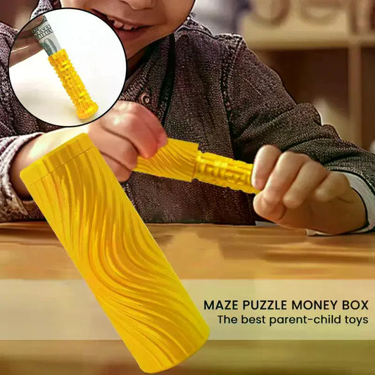 Maze Puzzle Money Box – Creative Cash Gift & Piggy Bank Puzzle Money Box Peaceful Pleasures Health and Wellness