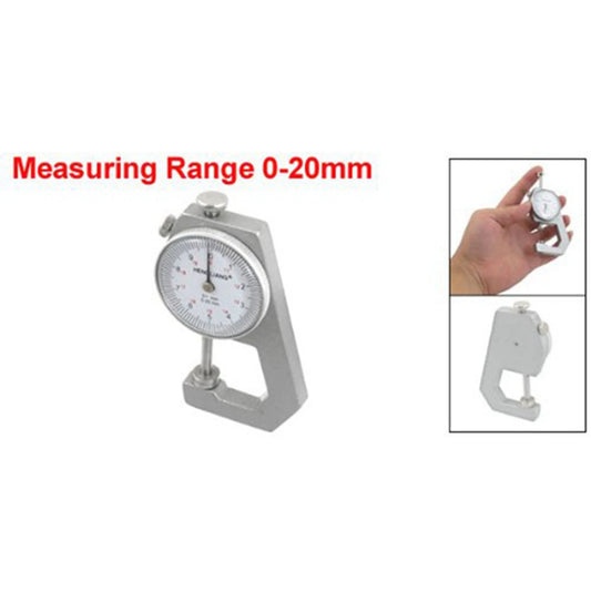 A36T-2X Pocket Thickness Measurement Gauge Gage Tool 0 To 20Mm Peaceful Pleasures Health and Wellness Silver NONE