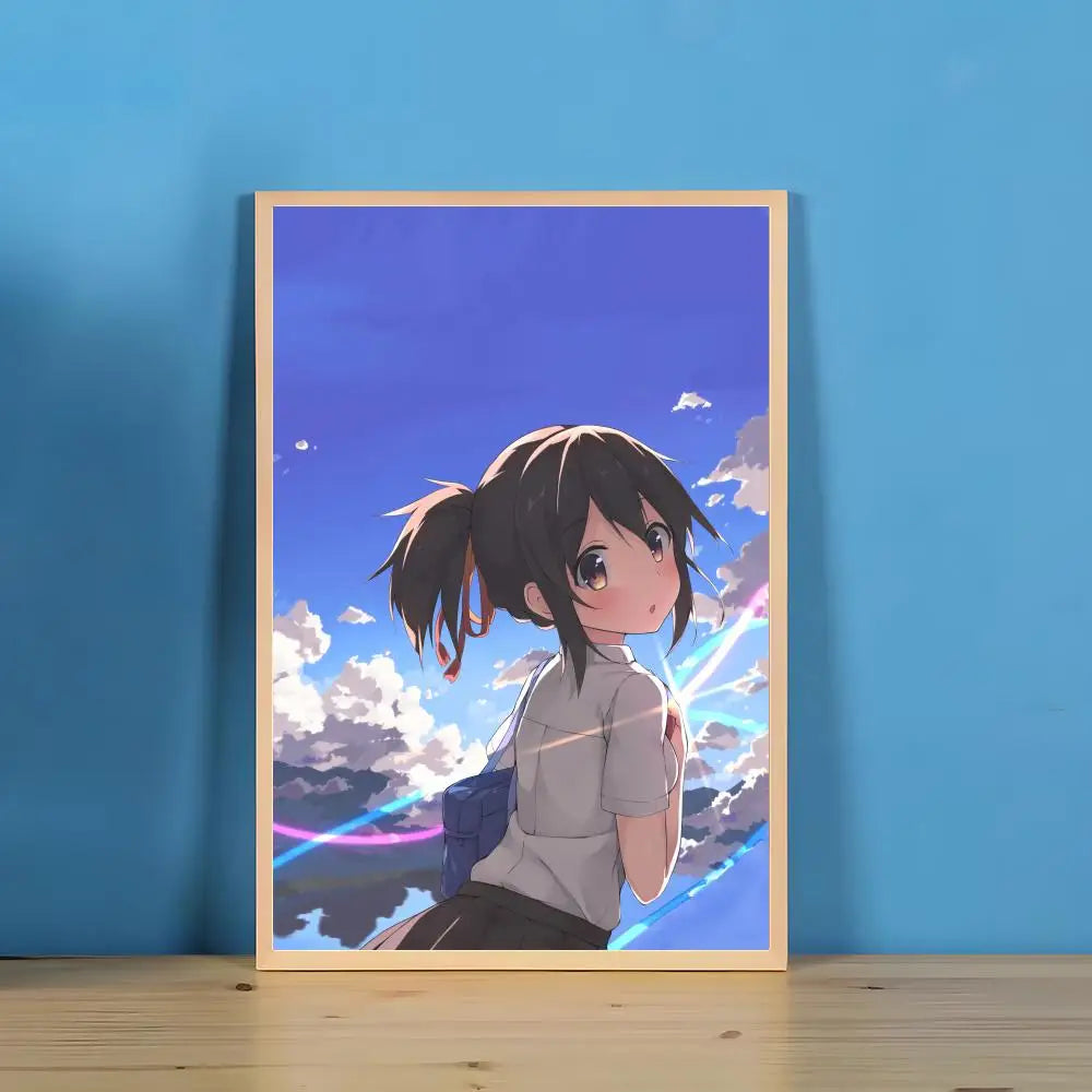 Your Name Anime Canvas Wall Art Poster | Unframed Print