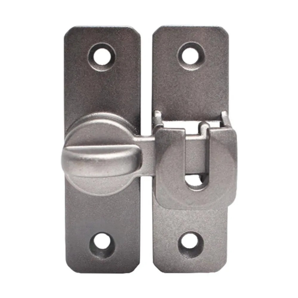 Aluminum Sliding Door Flip Latch Lock | No-Drill Security Bolt