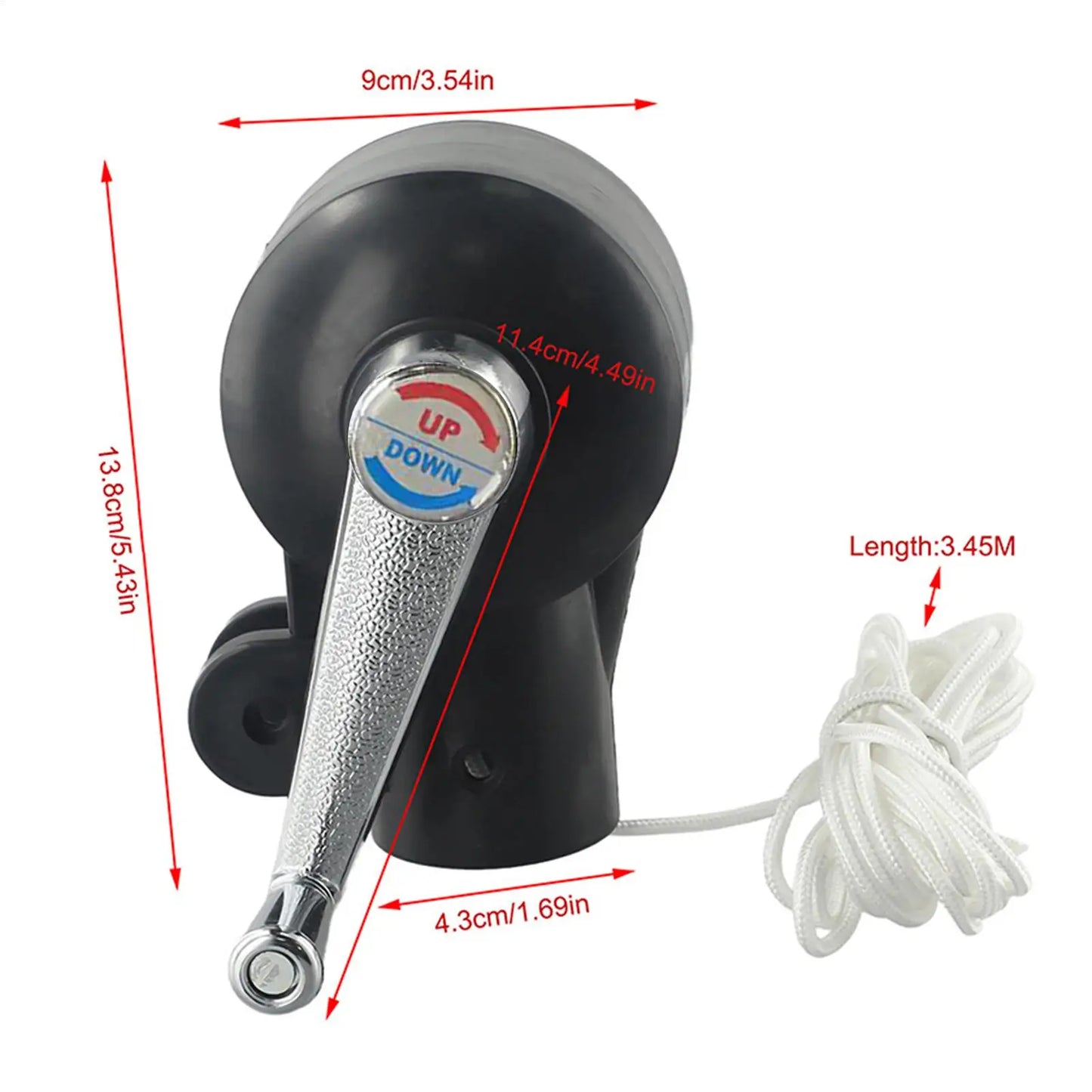 Patio Umbrella Crank Handle Replacement | Anti-Slip & UV-Resistant