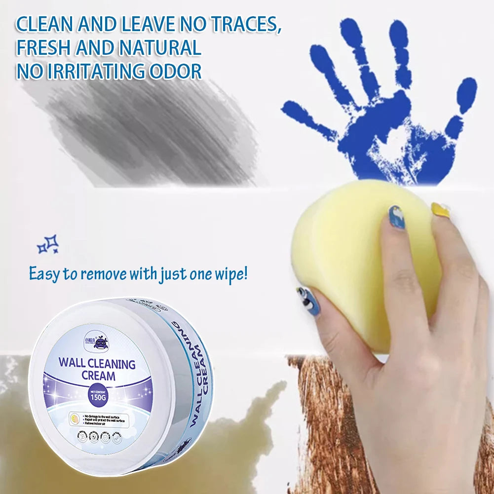 Multi-Purpose Wall Cleaning Conditioning Cream Stain Removal Powerful Renovation Solid-Paste Easy Application Wall Repair Tool Peaceful Pleasures Health and Wellness