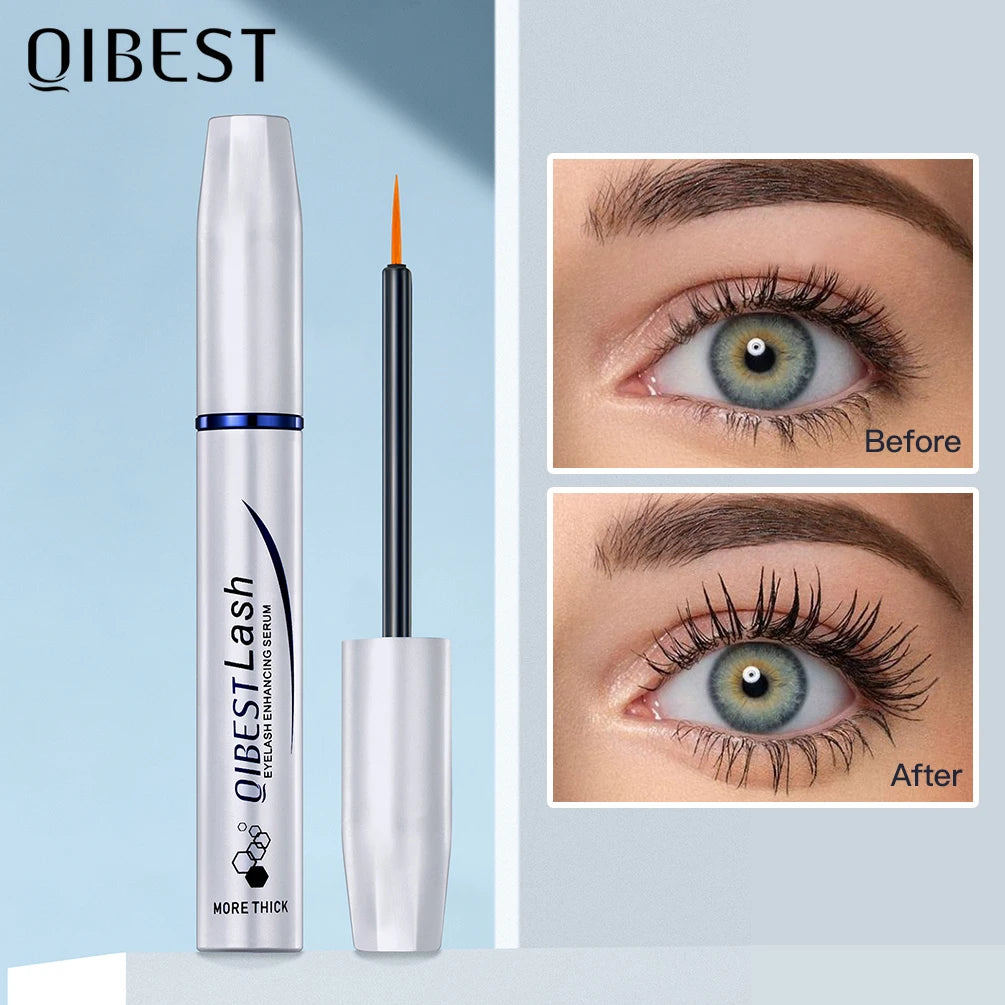 QIBEST Eyelash Growth Serum Moisturizing Liquid Eyelashes Enhancer Lengthening Makeup Fuller Longer Eye Lashes Serum Cosmetics Peaceful Pleasures Health and Wellness