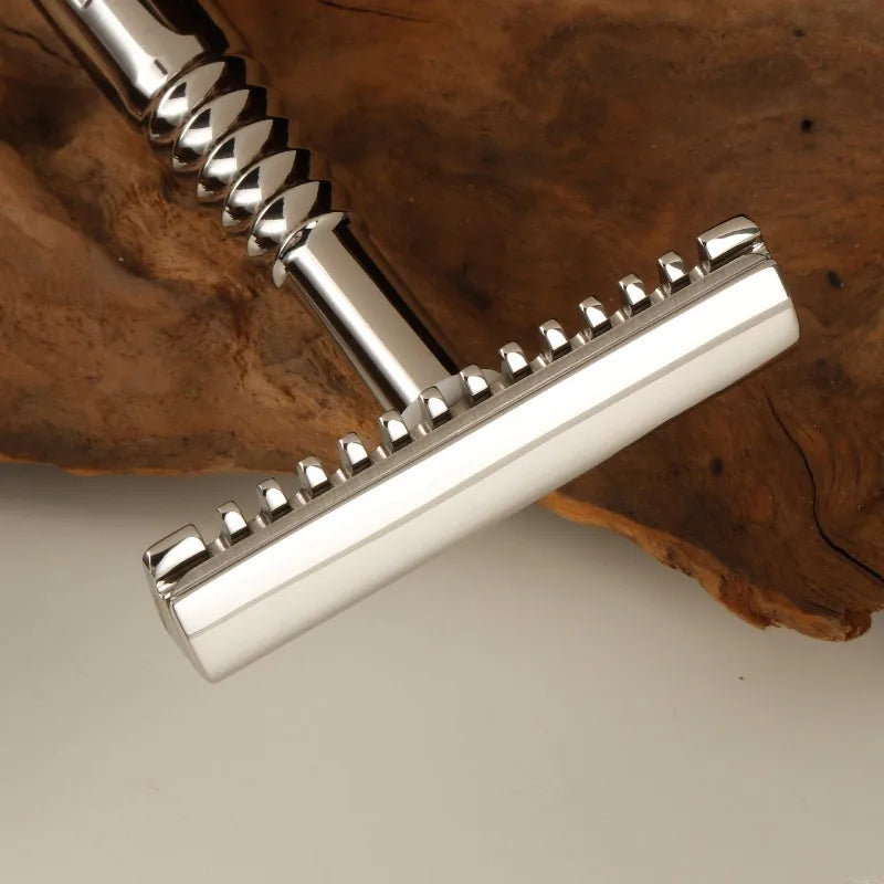 YAQI Romulus Open Comb Safety Razor – 316 Stainless Steel AC Blade