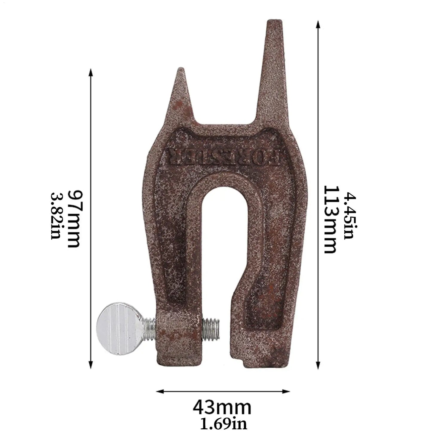 Chainsaw Vise Heavy Duty Clamp Sharpener Stump Chainsaw Tools and Accessories for Work Woodworking Gunsmithing Sharpening Shop Peaceful Pleasures Health and Wellness