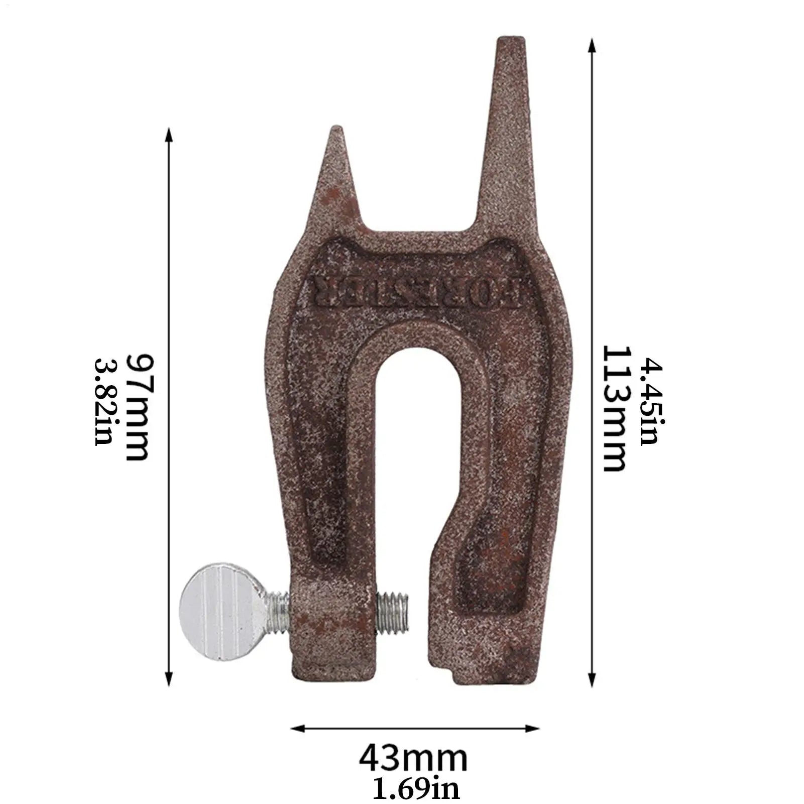 Chainsaw Vise Heavy Duty Clamp Sharpener Stump Chainsaw Tools and Accessories for Work Woodworking Gunsmithing Sharpening Shop Peaceful Pleasures Health and Wellness