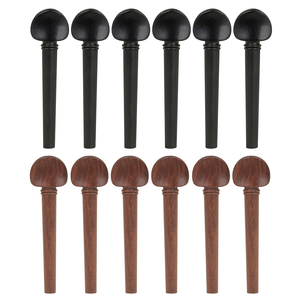 Oud String Pegs Mahogany Ebony Lute Tuning Shaft Replacement Parts