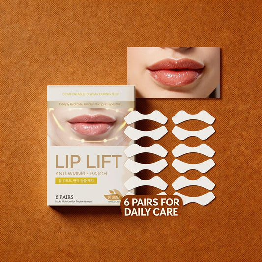 Hanchobit Lip Smoothing Patches – Hydrating Anti-Wrinkle Care Lip Care Patches Oasis Select
