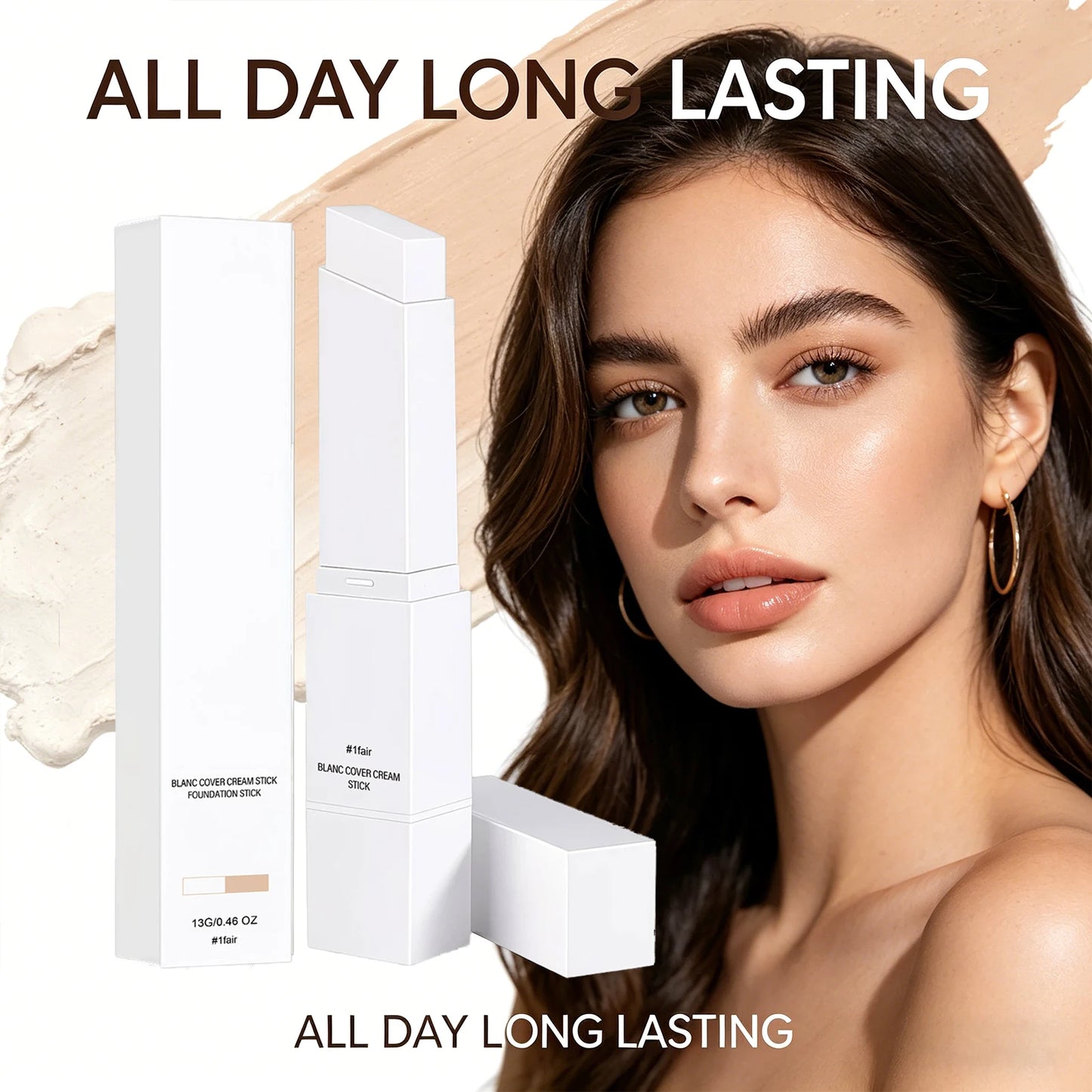 Concealer Foundation Stick – Lightweight, Moisturizing Cover Concealer Foundation Stick Peaceful Pleasures Health and Wellness