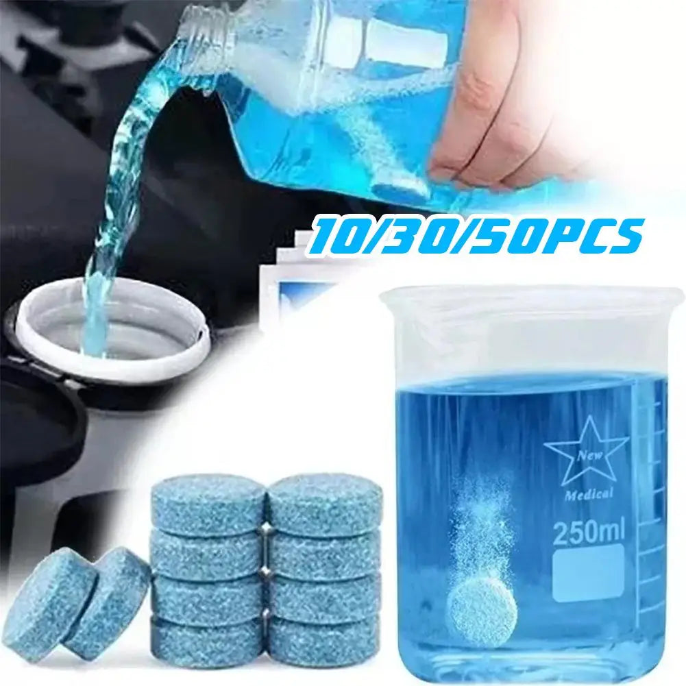 All-Season Car Windshield Cleaning Tablets for Windows Peaceful Pleasures Health and Wellness