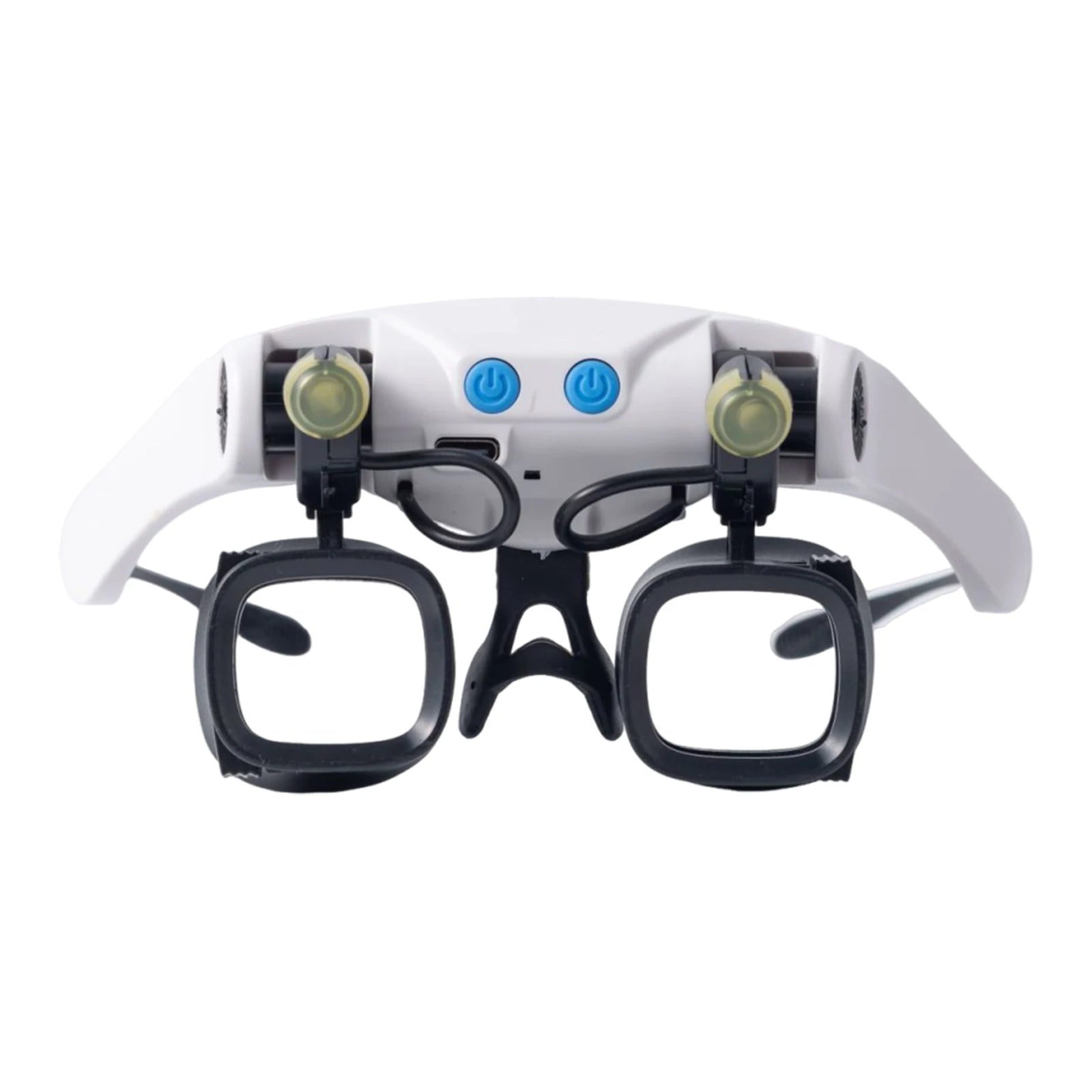 Jewelers Magnifying Glass with LED & Interchangeable Lens High-Definition Magnifying Glass Head-Mounted Magnifier For Close Work Peaceful Pleasures Health and Wellness
