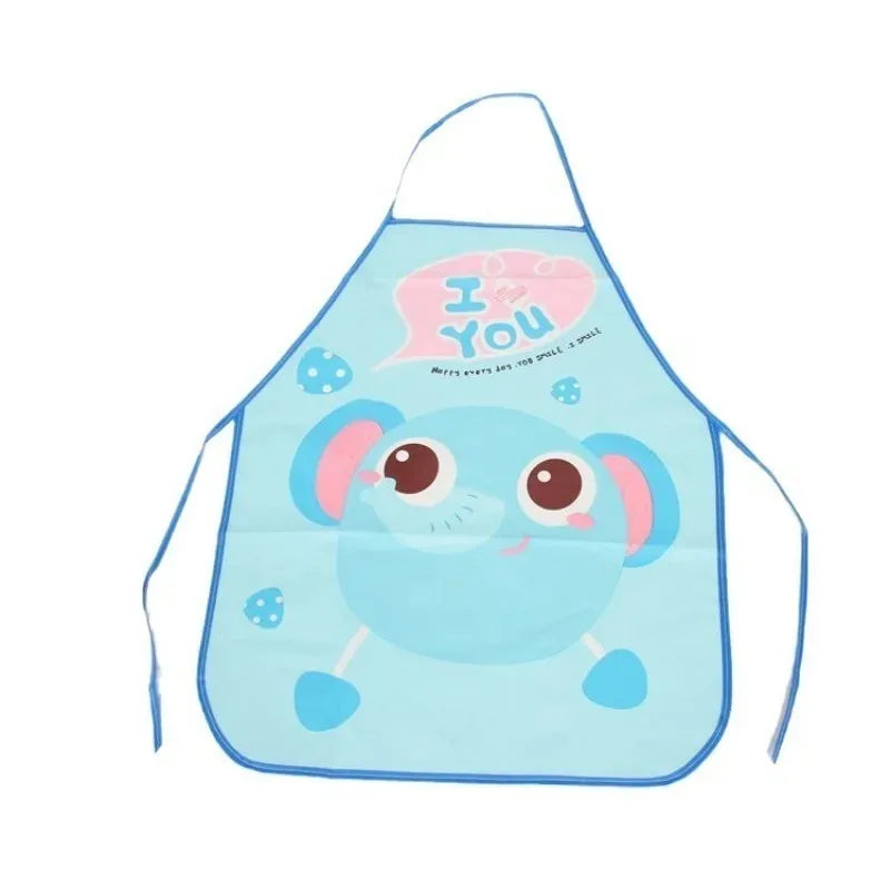 Kids Waterproof Cartoon EVA Apron – Bib for Eating & Crafts