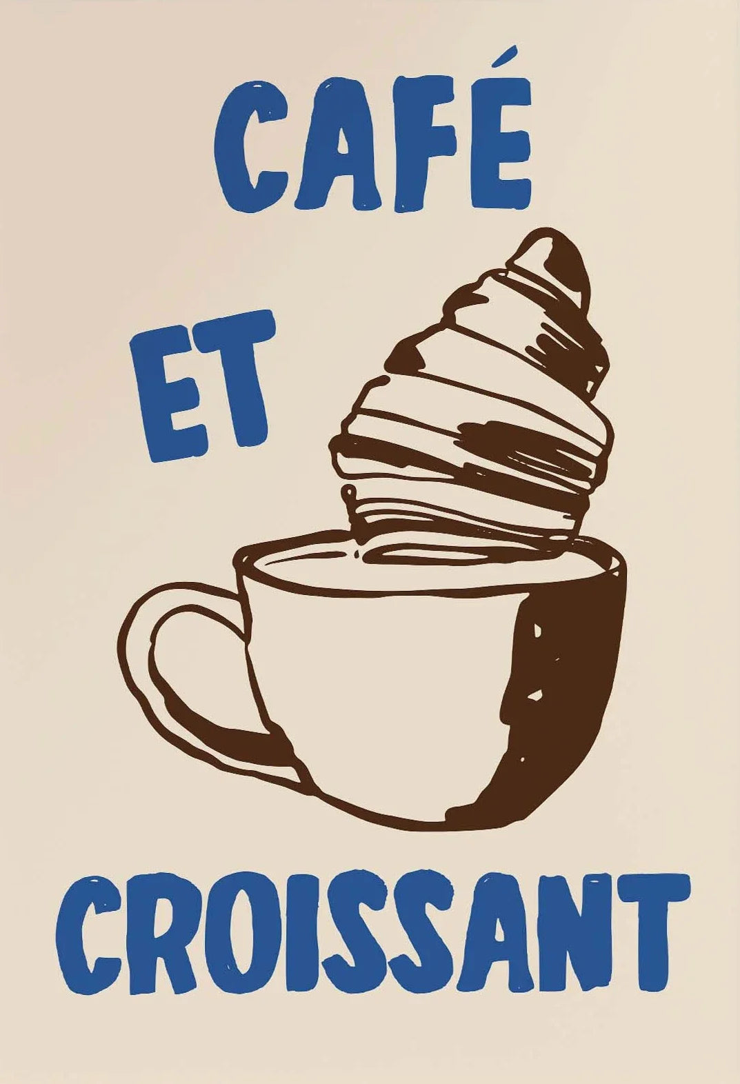 Retro Coffee Café Canvas Wall Art | Kitchen Decor Gift