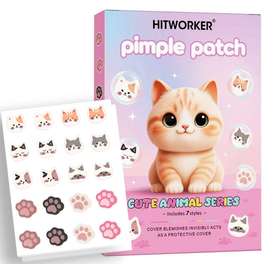 Hydrocolloid Acne Patches – Invisible & Waterproof | All Skin Types Acne Spot Patches Peaceful Pleasures Health and Wellness