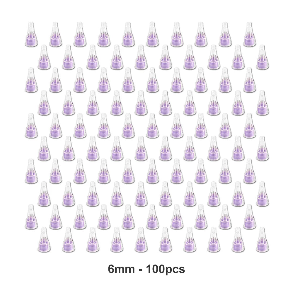 100PCS Pen Needles for Insulin Injection - 4/5/6/8mm, Universal Fit for Insulin Pens, Blood Glucose Management Accessories Peaceful Pleasures Health and Wellness 6mm 1BOX - total 100PCS