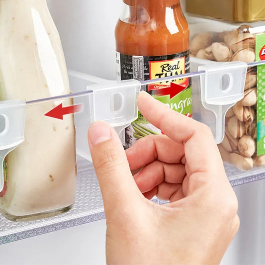 Adjustable Refrigerator Shelf Divider Organizer Splint Clip Refrigerator Shelf Divider Peaceful Pleasures Health and Wellness