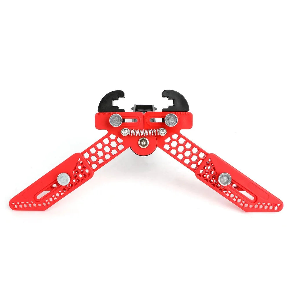 Adjustable Foldable Compound Bow Stand Plastic Kick 3 Legs Bracket