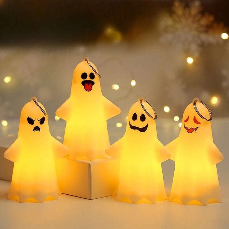 Halloween Ghost Pumpkin Lantern – Kids Trick or Treat Prop